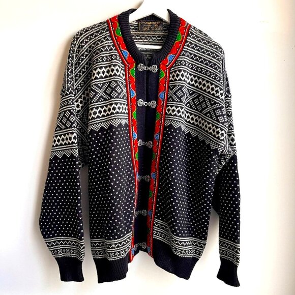 Norlender Vintage Wool Cardigan Sweater - Picture 1 of 6
